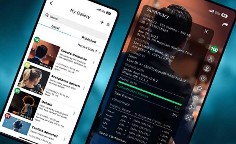 SWEAR Security, patented technology captures and protects digital content.