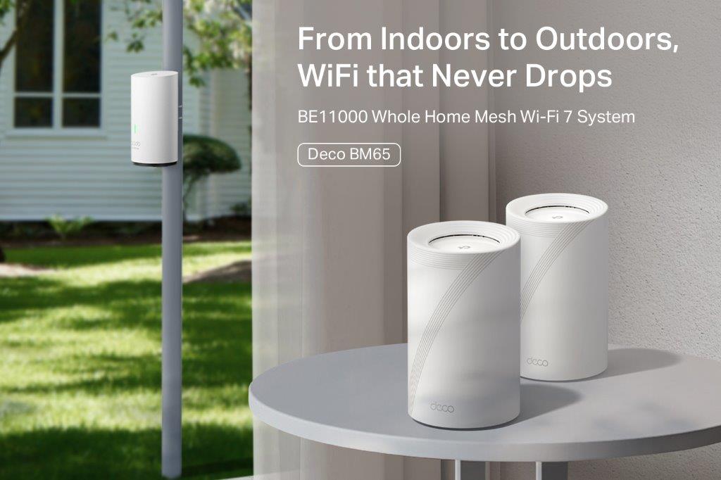 BE11000 Outdoor and Indoor Mesh Wi-Fi 7 System