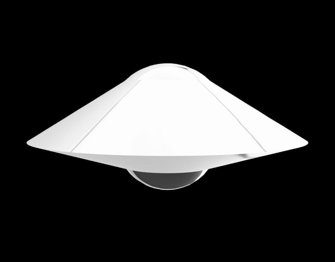 A fully electric, autonomous personal flying vehicle with a UFO-like design