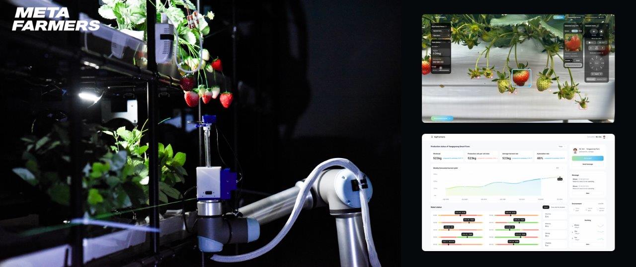 MetaFarmers: AI-powered robots and software for precision farming and remote crop management.