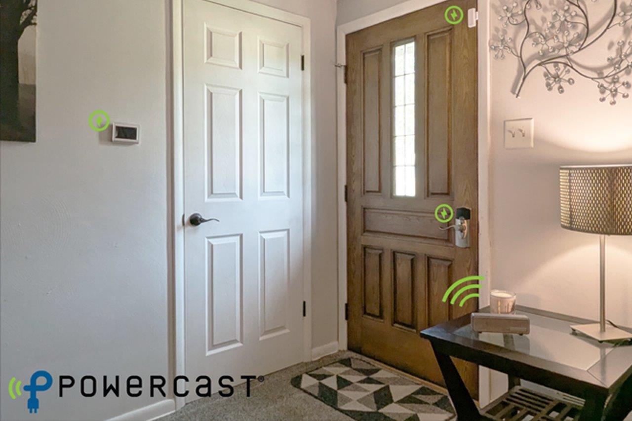 Matter-Compliant Wirelessly-Powered Smart Home Automation Sensors