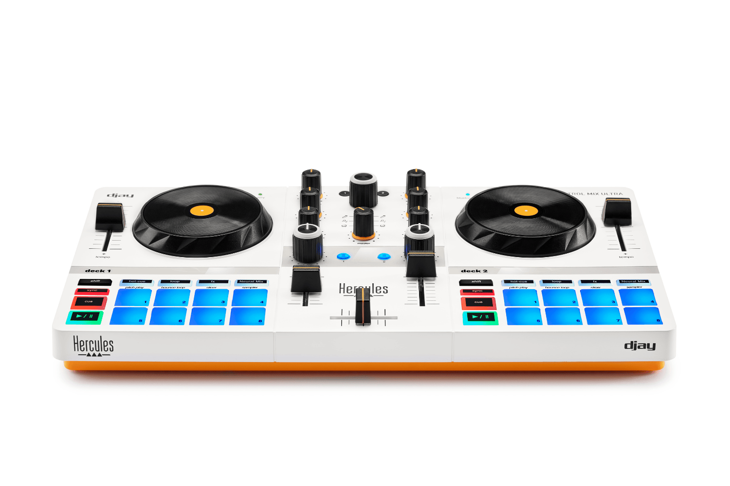 The Hercules DJControl Mix Ultra DJ controller