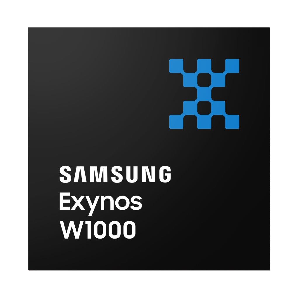 Exynos W1000: 3nm smartwatch processor with 3D graphics.