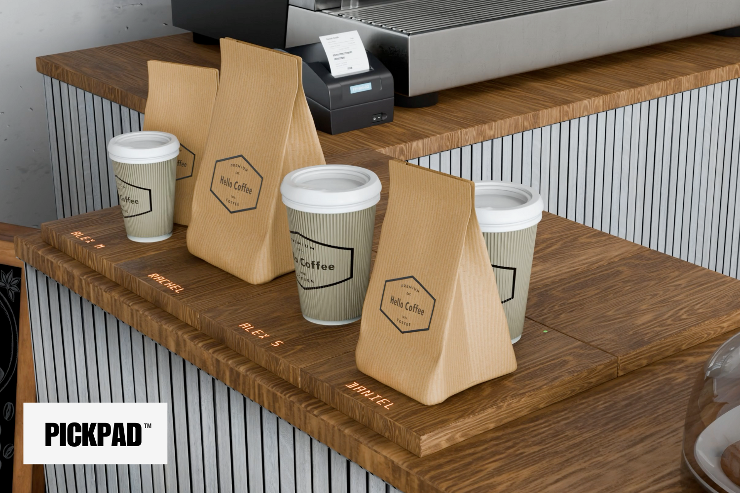 Pickpad — Smart order pickup system powered by sensors and ML