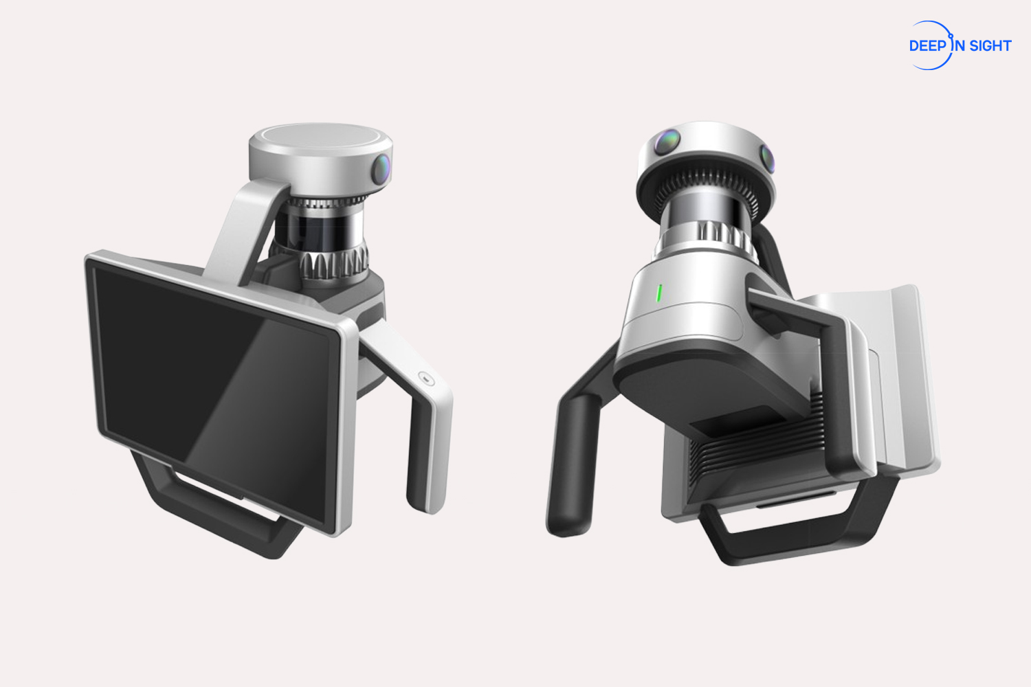 DIMEVUE Pro: Portable 3D scanner with AI, LiDAR, and RGB sensors.