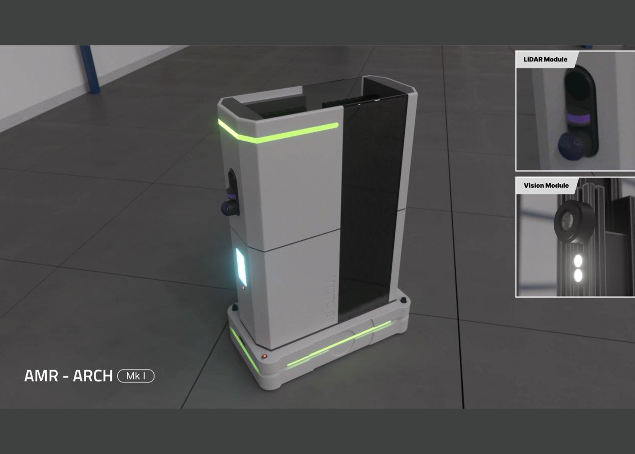 AI Logistics Stocktaking Robot