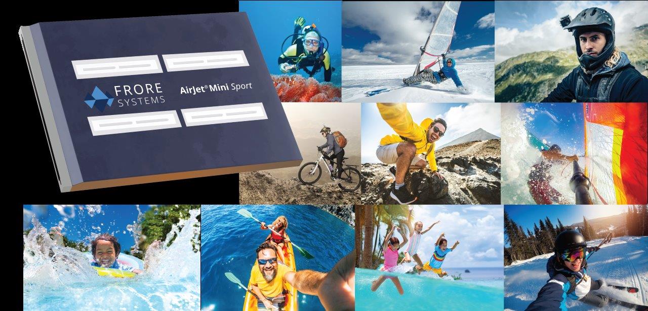 AirJet Mini Sport, by Frore Systems, the IP68 compliant solid-state active cooling chip